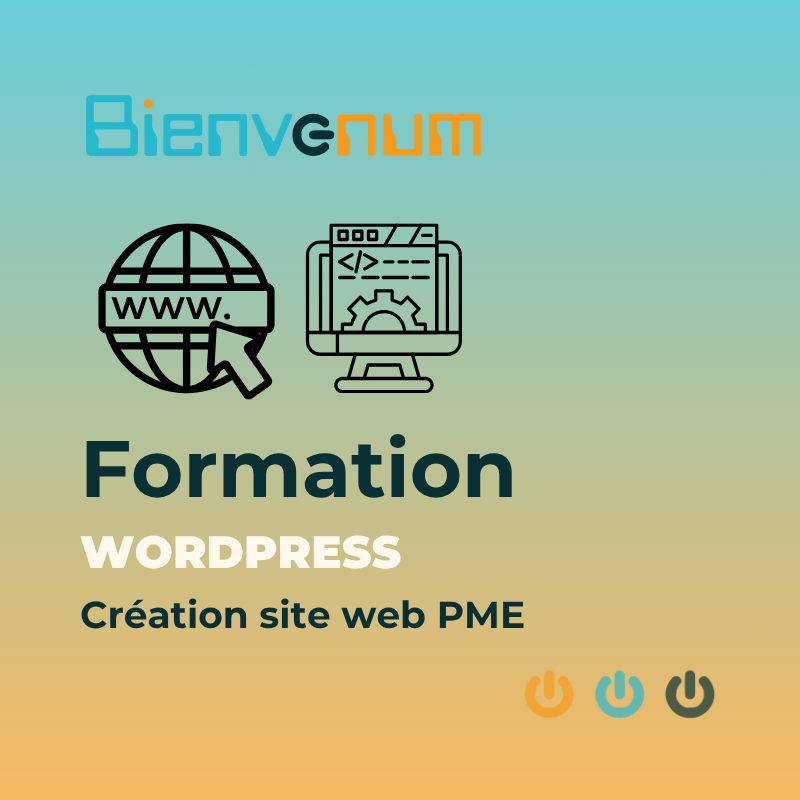 Formation création site web PME : Site internet facile